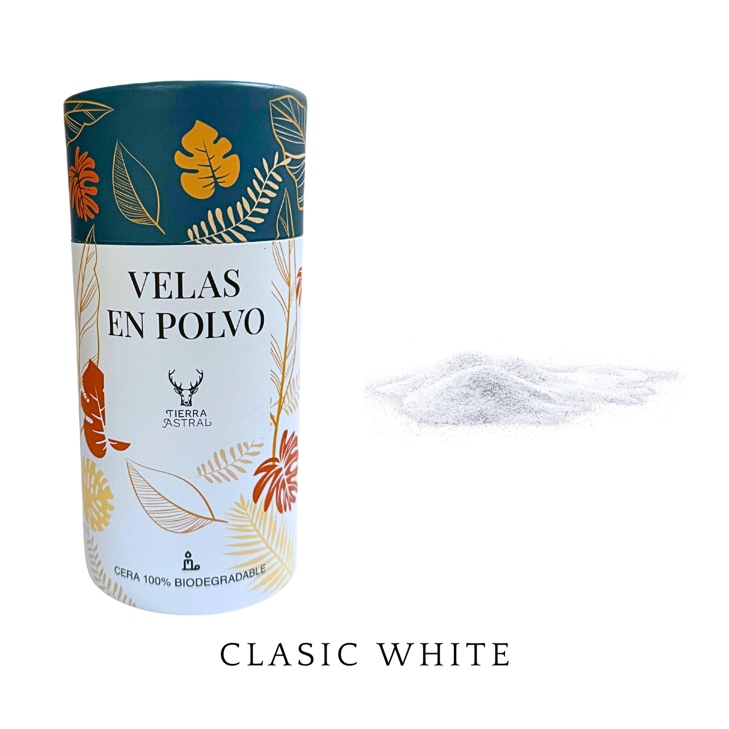Vela en polvo Blanca