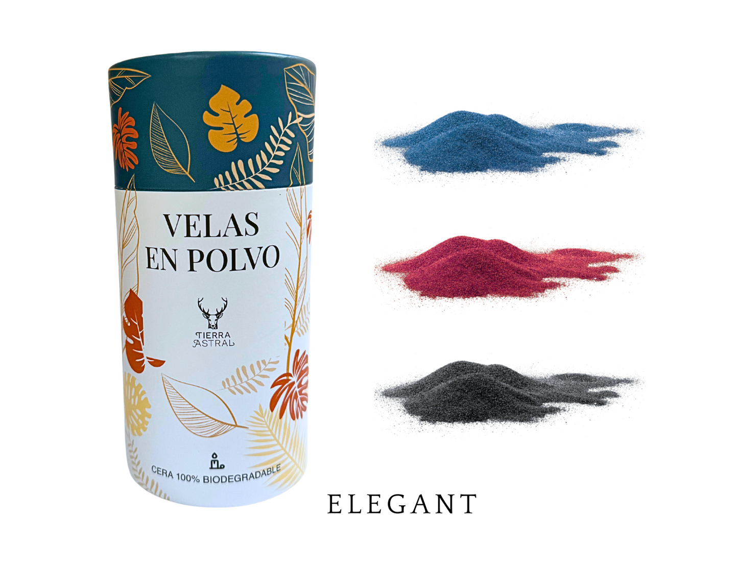 Velas en polvo Elegantes 300g